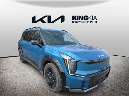 Ocean Blue 2024 Kia EV9 GT-Line
