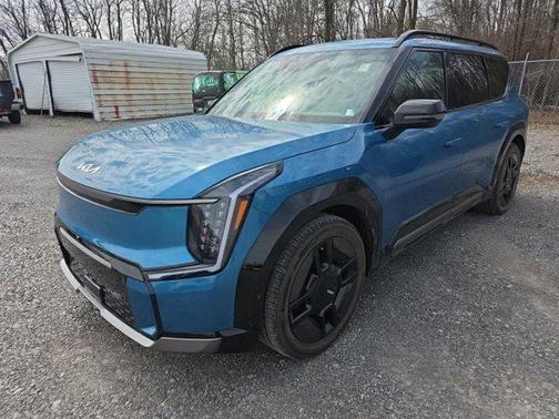 Ocean Blue 2024 Kia EV9 GT-Line