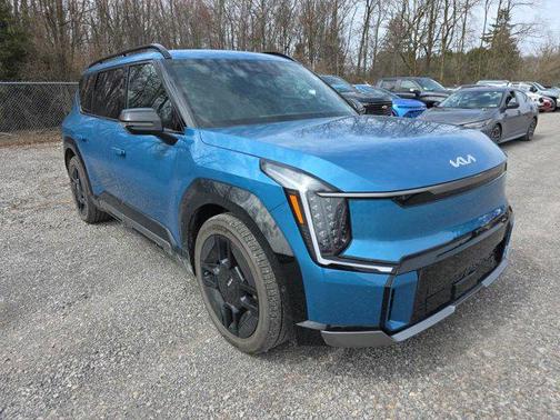 Ocean Blue 2024 Kia EV9 GT-Line