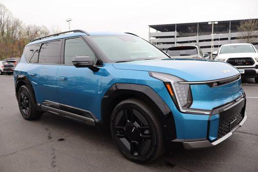 Ocean Blue 2024 Kia EV9 GT-Line