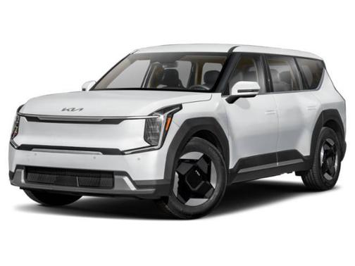 Pebble Gray 2024 Kia EV9 Land