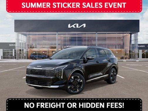 Black 2026 Kia Sportage Hybrid SX-Prestige