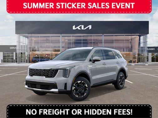 Gray 2026 Kia Sorento S