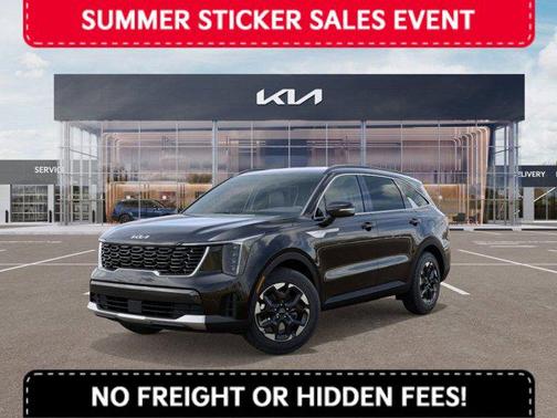 Black 2026 Kia Sorento S