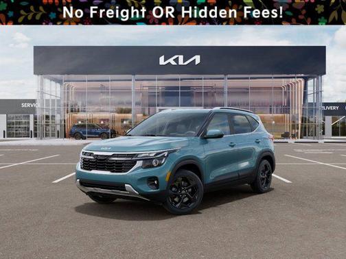 Blue 2026 Kia Seltos EX