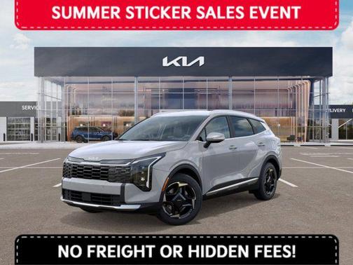 Gray 2026 Kia Sportage Hybrid EX