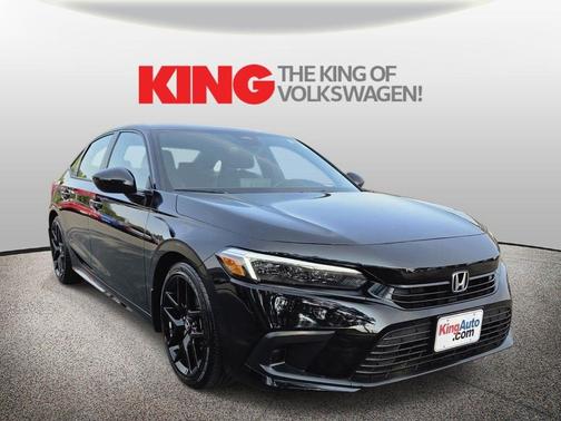 Crystal Black Pearl 2022 Honda Civic Sport