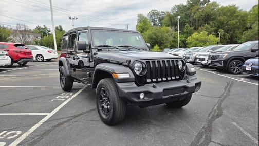 Black Clearcoat 2023 Jeep Wrangler Sport