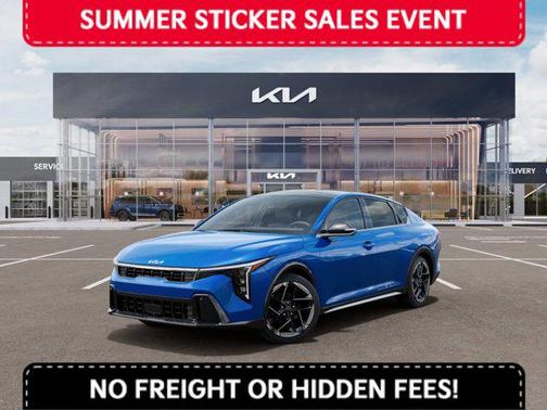 Blue 2026 Kia K4 GT-Line
