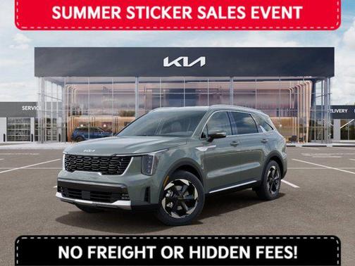 Green 2026 Kia Sorento Plug-In Hybrid EX