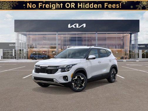 White 2026 Kia Seltos S