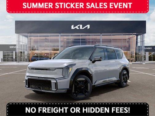 Gray 2026 Kia EV9 GT-Line