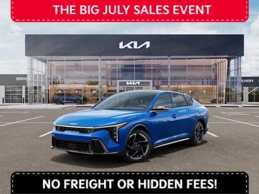 Blue 2026 Kia K4 GT-Line