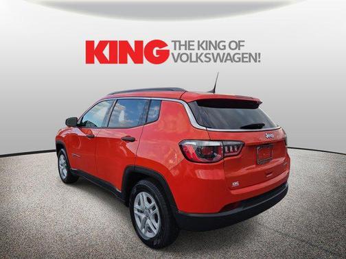Spitfire Orange Clearcoat 2020 Jeep Compass Sport