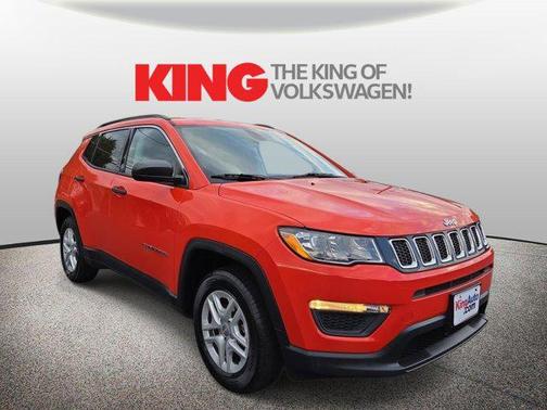 Spitfire Orange Clearcoat 2020 Jeep Compass Sport