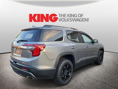 Satin Steel Metallic 2021 GMC Acadia AT4