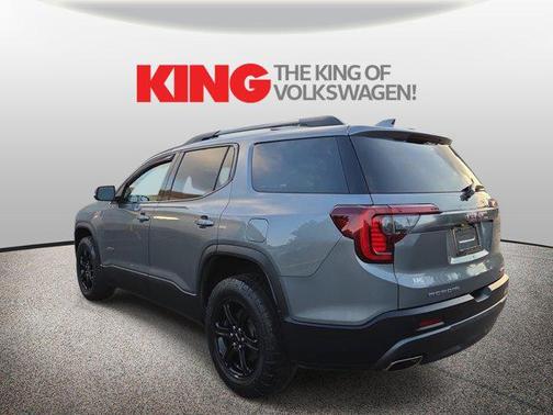 Satin Steel Metallic 2021 GMC Acadia AT4