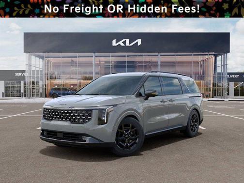 Silver 2026 Kia Carnival Hybrid SX