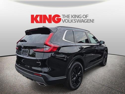 Crystal Black Pearl 2025 Honda CR-V Hybrid Sport Touring AWD