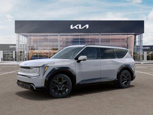 Gray 2026 Kia EV9 Land