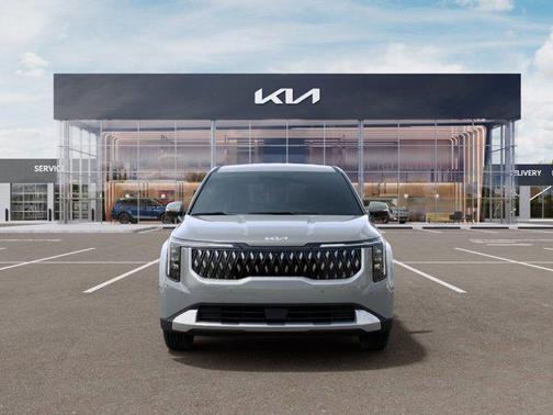 Silver 2026 Kia Carnival Hybrid EX