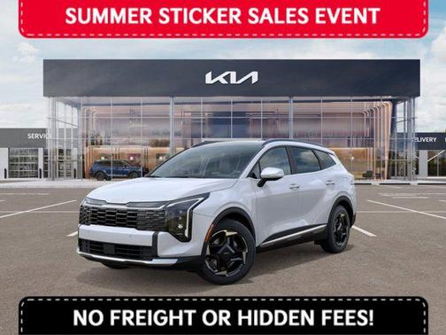 White 2026 Kia Sportage EX