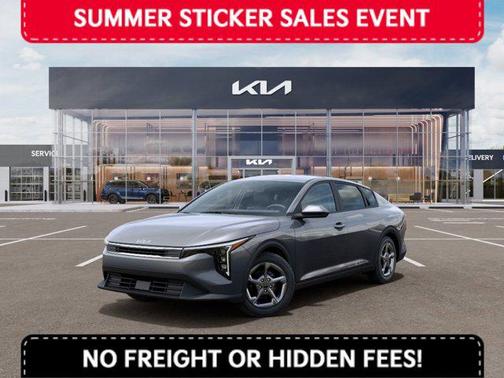 Gray 2026 Kia K4 LXS