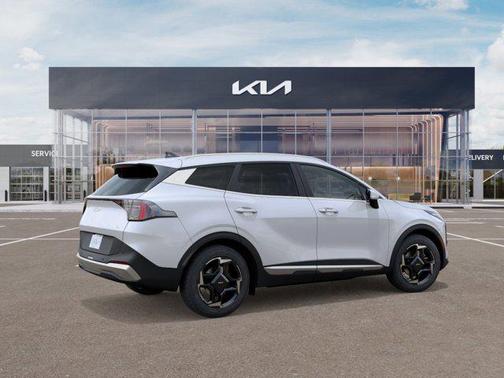 White 2026 Kia Sportage EX