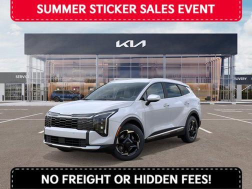White 2026 Kia Sportage EX