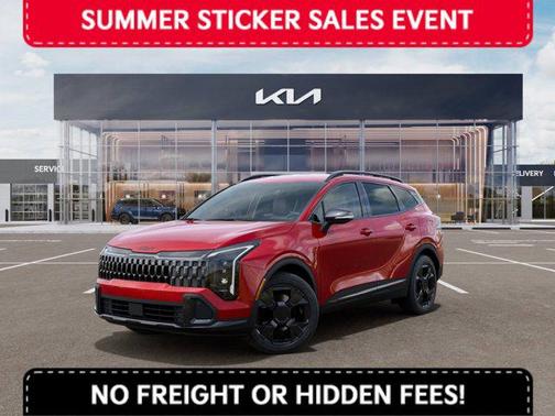 Red 2026 Kia Sportage X-Line