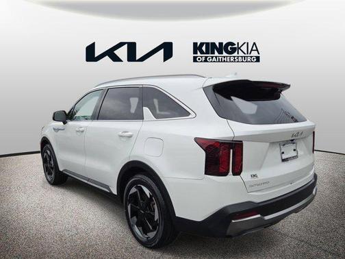 Snow White Pearl 2025 Kia Sorento Hybrid EX