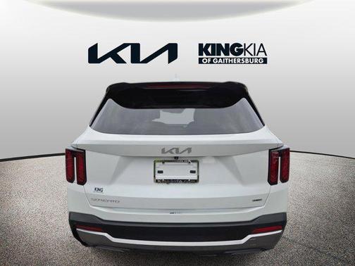 Snow White Pearl 2025 Kia Sorento Hybrid EX