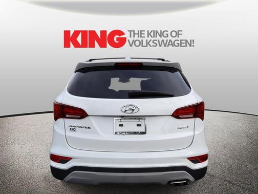 Pearl White 2018 Hyundai Santa Fe Sport 2.4L