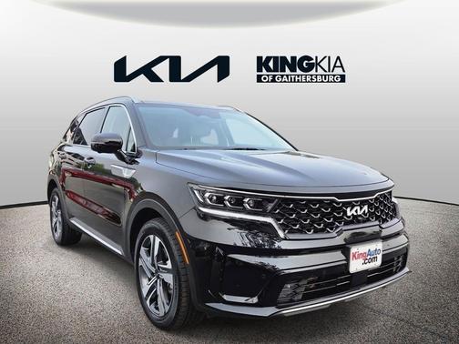 Aurora Black 2023 Kia Sorento Hybrid SX Prestige