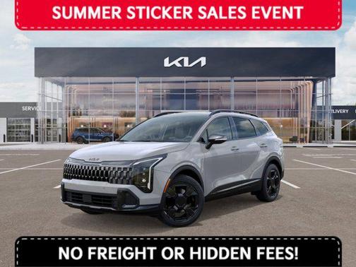 Gray 2026 Kia Sportage X-Line