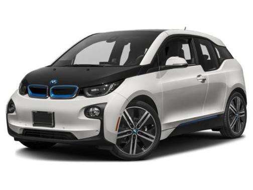 Capparis White w/BMW i Frozen Blue Accent 2015 BMW i3 Base w/Range Extender