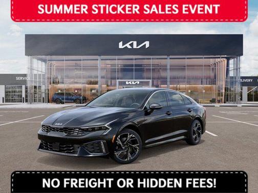 Black 2026 Kia K5 GT-Line