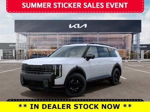 Glacial White Pearl 2027 Kia Telluride Hybrid X-Line SX-Prestige