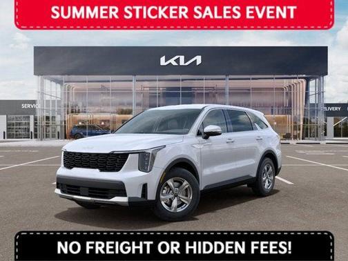 White 2026 Kia Sorento LX