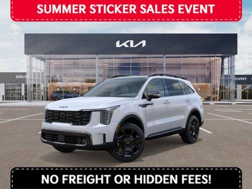 White 2026 Kia Sorento SX
