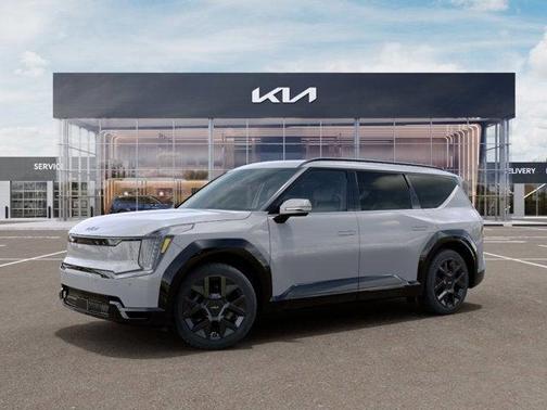 Gray 2026 Kia EV9 Land