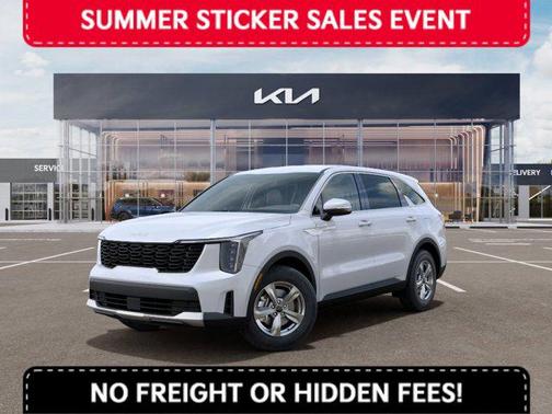 White 2026 Kia Sorento LX