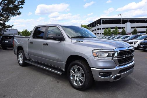 Billet Silver Metallic Clearcoat 2023 RAM 1500 Big Horn/Lone Star