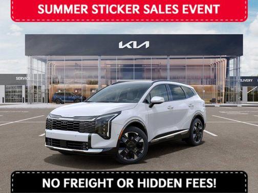 White 2026 Kia Sportage Hybrid SX-Prestige