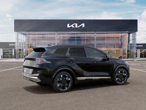 Black 2026 Kia Sportage Hybrid SX-Prestige