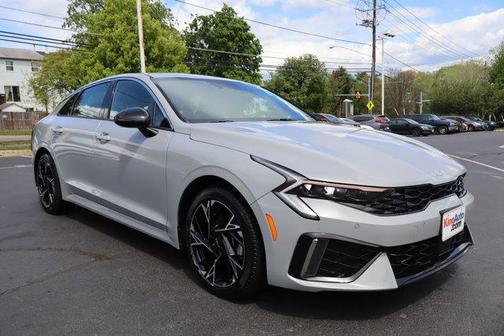 Wolf Gray 2025 Kia K5 GT-Line