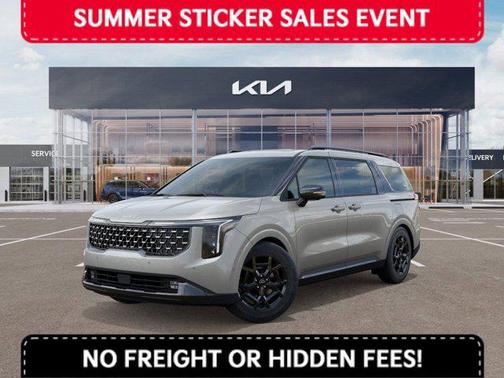 Silver 2026 Kia Carnival SX Prestige