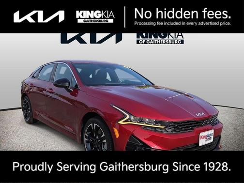 Passion Red 2024 Kia K5 GT-Line
