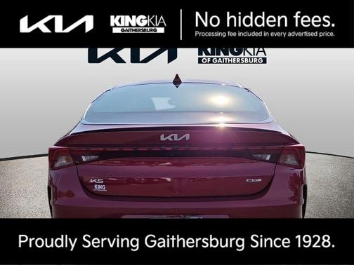 Passion Red 2024 Kia K5 GT-Line