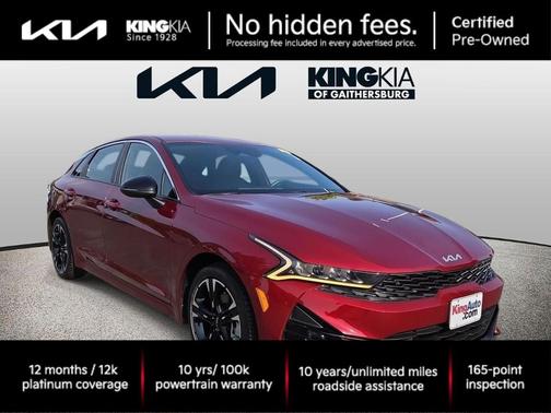 Passion Red 2024 Kia K5 GT-Line